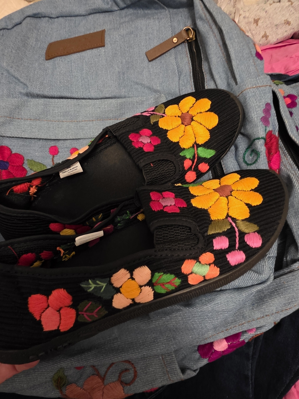 Mexican HandEmbroidered Flowers - Picture 7 of 7